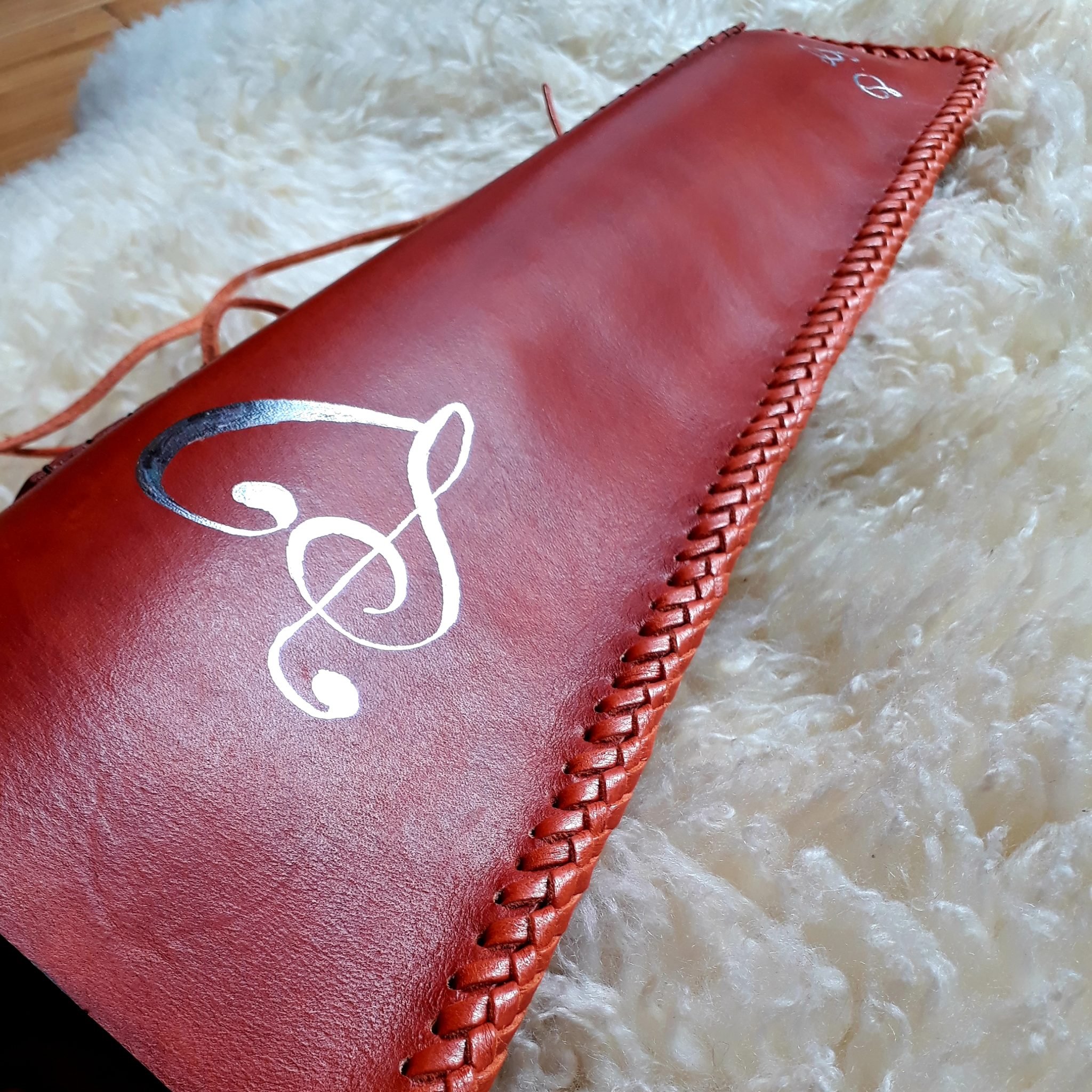 Carquois Traditionnel En Cuir Véritable Pour Le Dos - Fait Main Pour